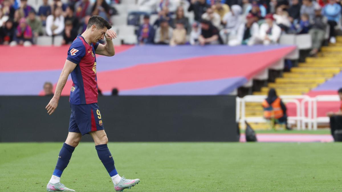 Flick no pone fecha a la vuelta de Lewandowski