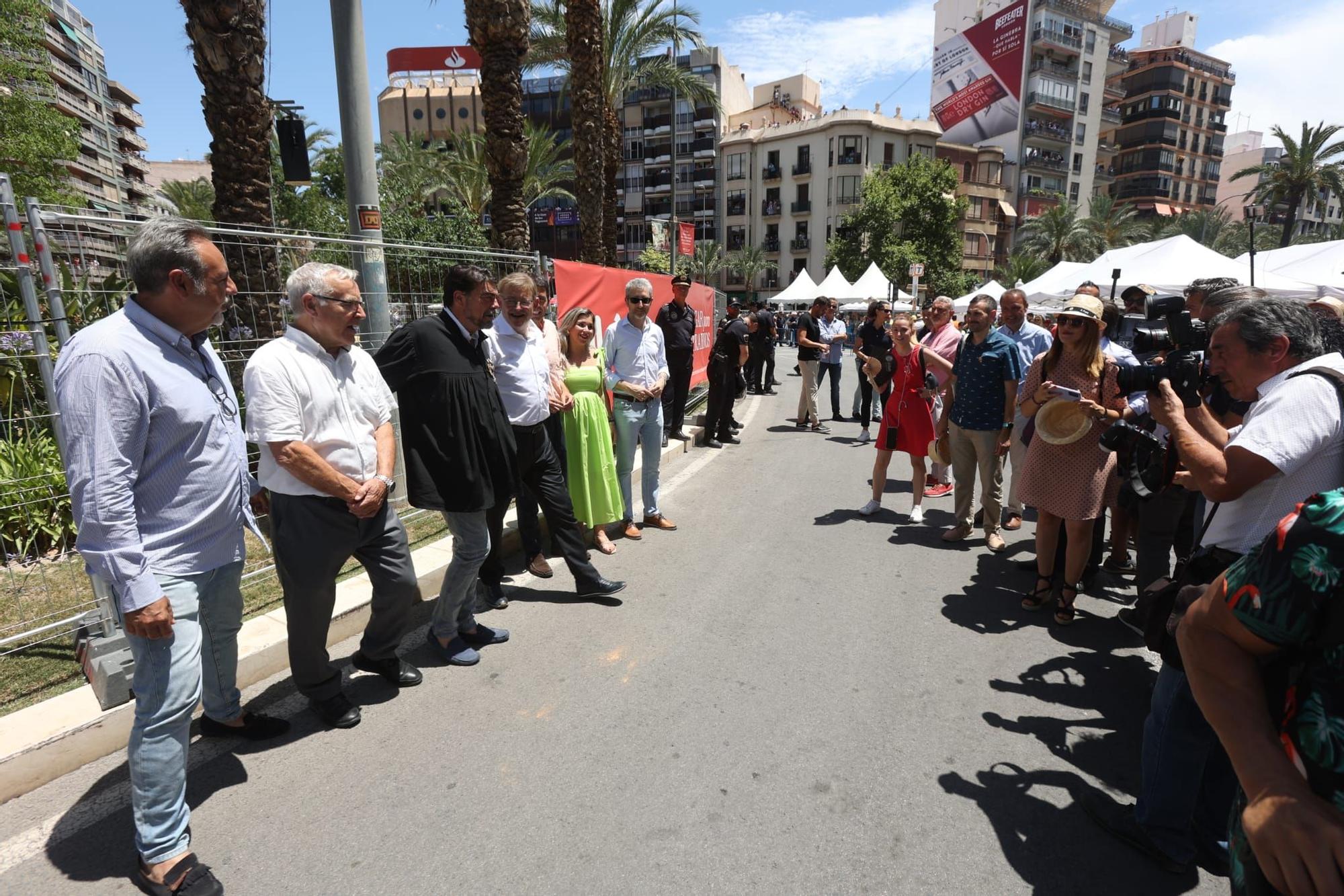 Así ha sido la mascletà de hoy del concurso de Hogueras 2022