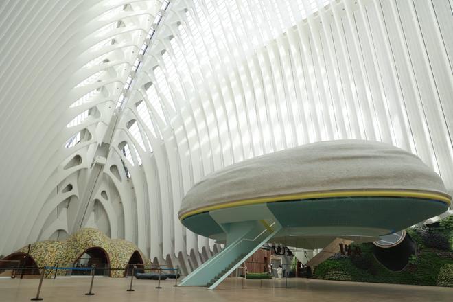 Así luce el nuevo Caixa Forum de València en el Ágora