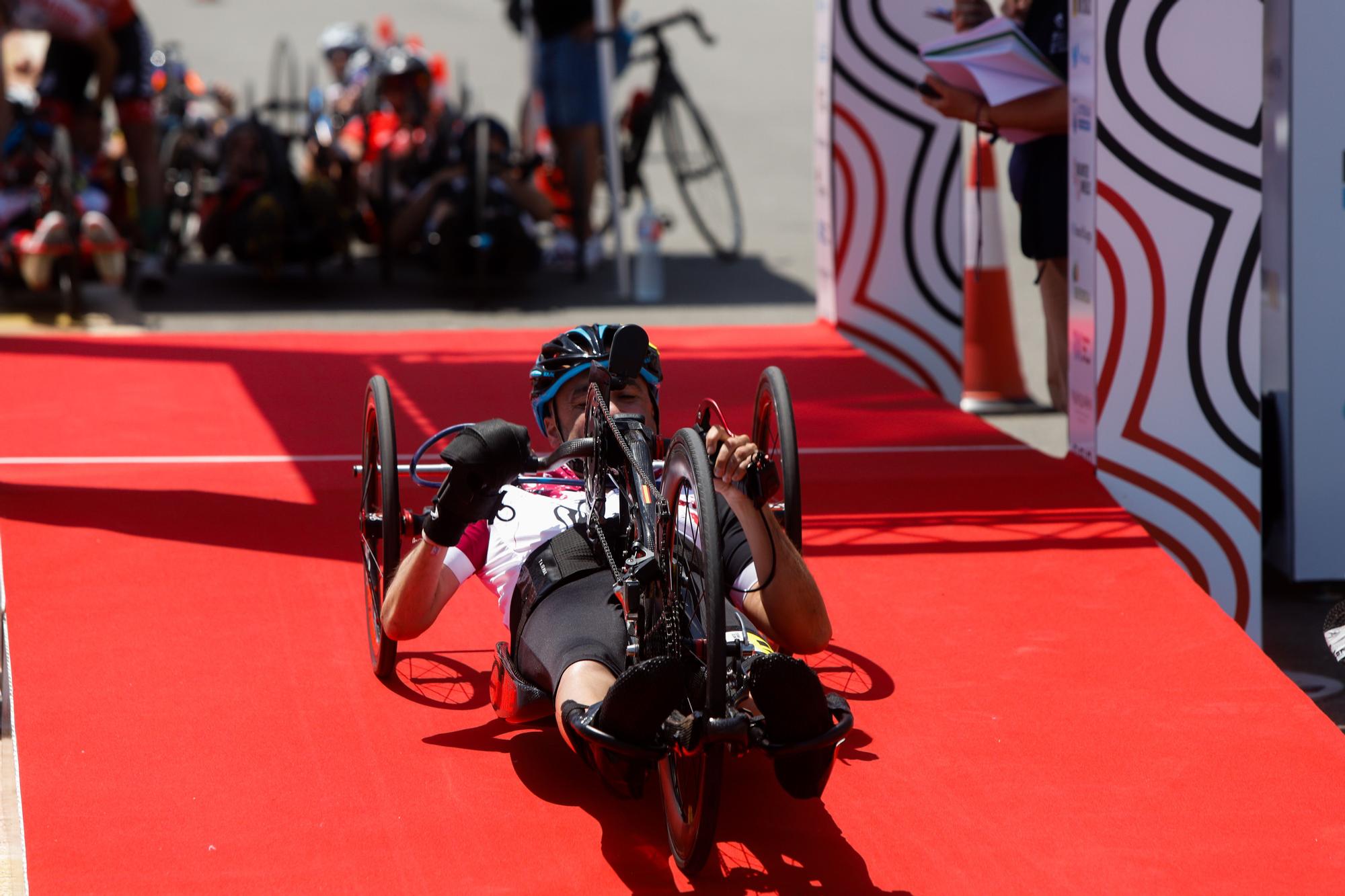 Así han sido las pruebas de ciclismo adaptado en La Marina