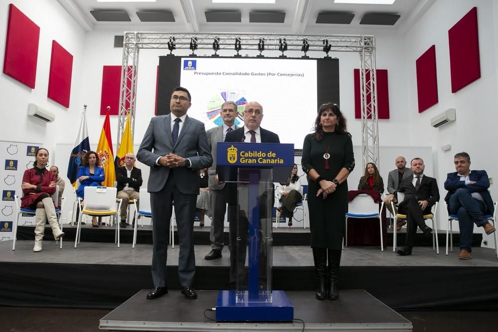 Presentación del Presupuesto 2020 del Cabildo de Gran Canaria