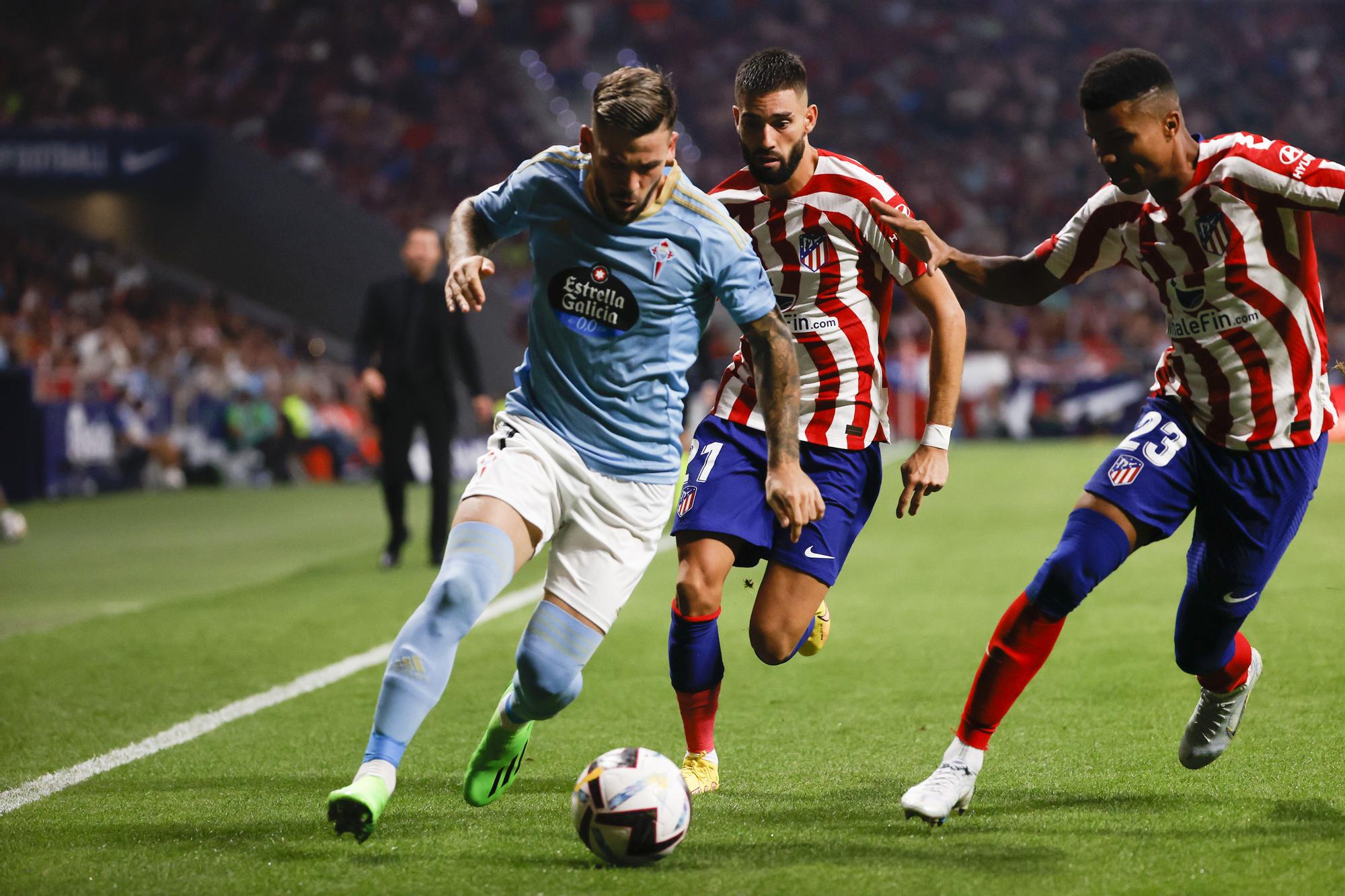 Las imágenes que resumen los mejores momentos del partido Atlético de Madrid 4-1 Celta