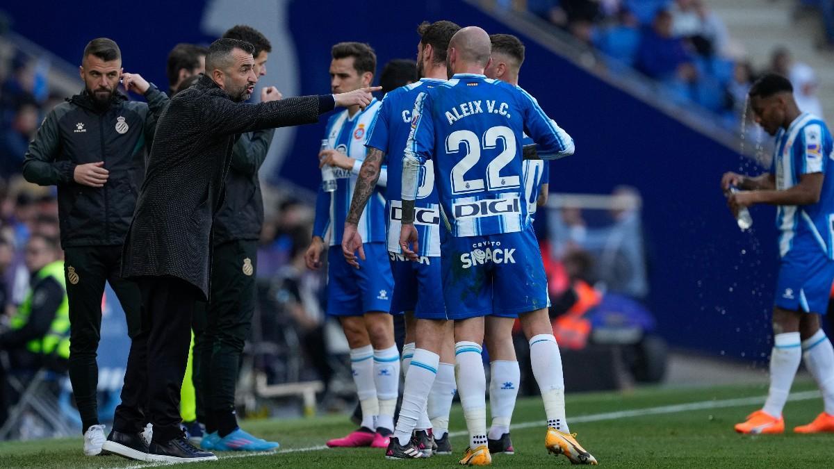 Diego Martínez, entrenador del Espanyol