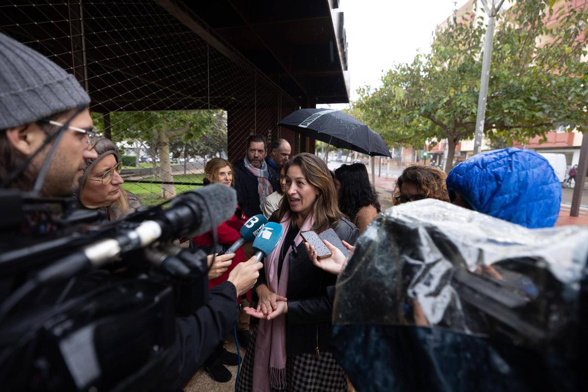 Todas las fotos de la presentación de las mejoras de accesibilidad del mausoleo romano en el Parque de la Paz