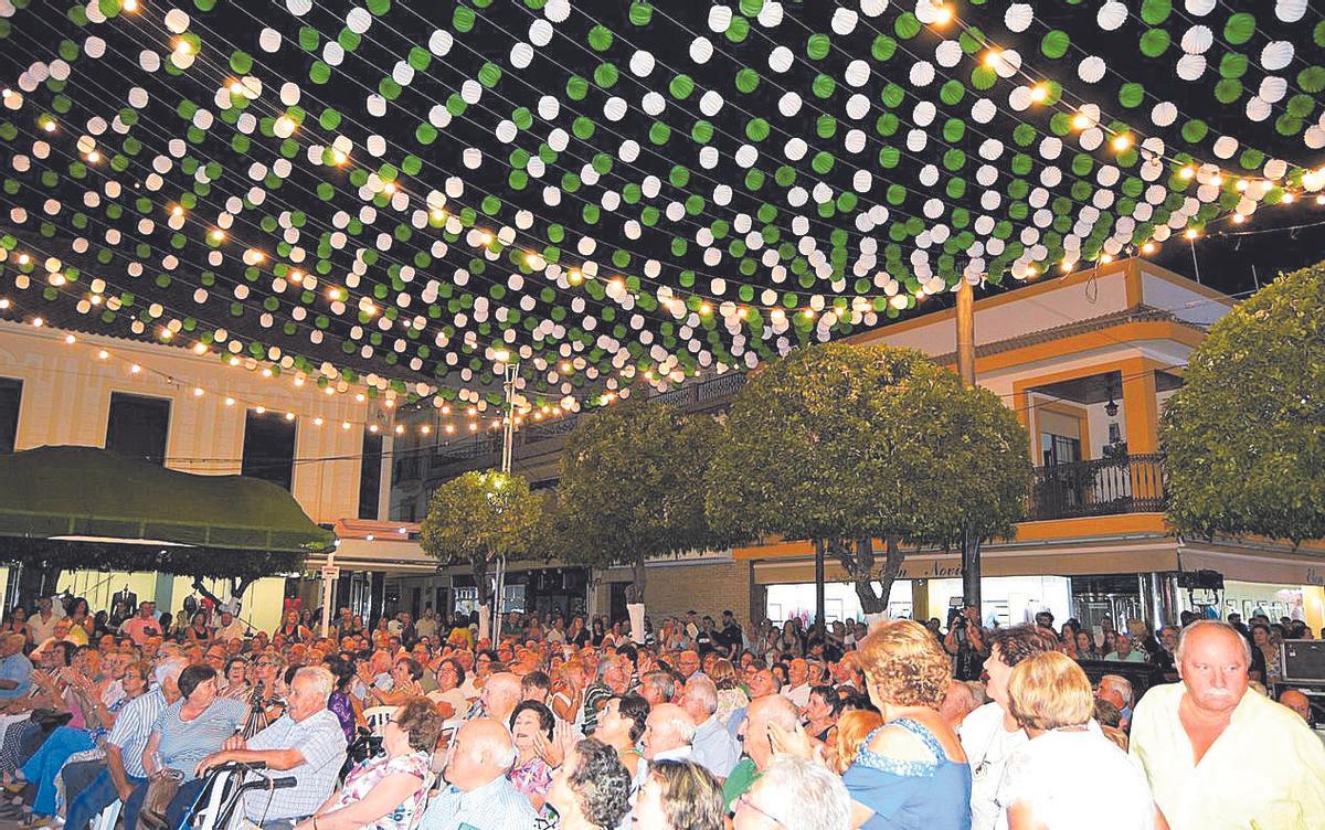 Ambiente en la feria de Fuente Palmera.