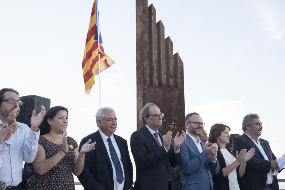 Talamanca commemora la batalla del 1714 amb Quim Torra