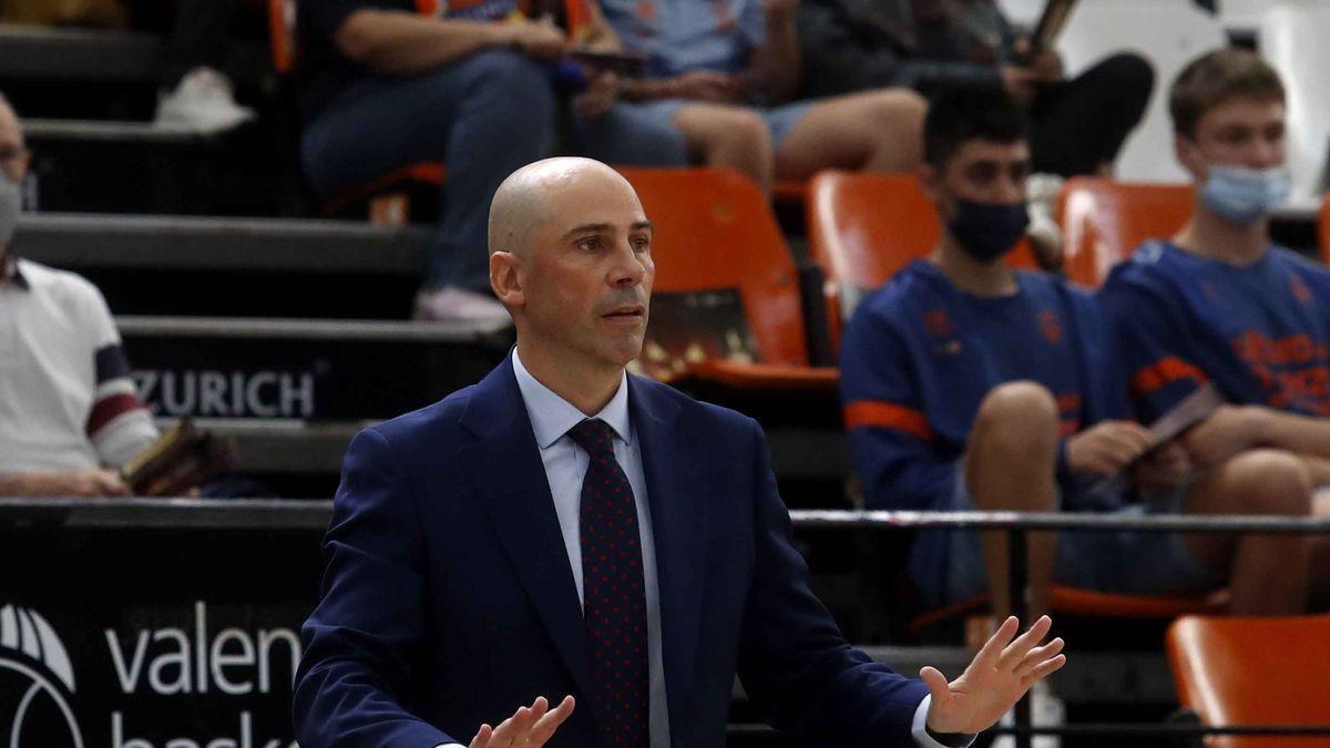 Joan Peñarroya, entrenador del Valencia Basket