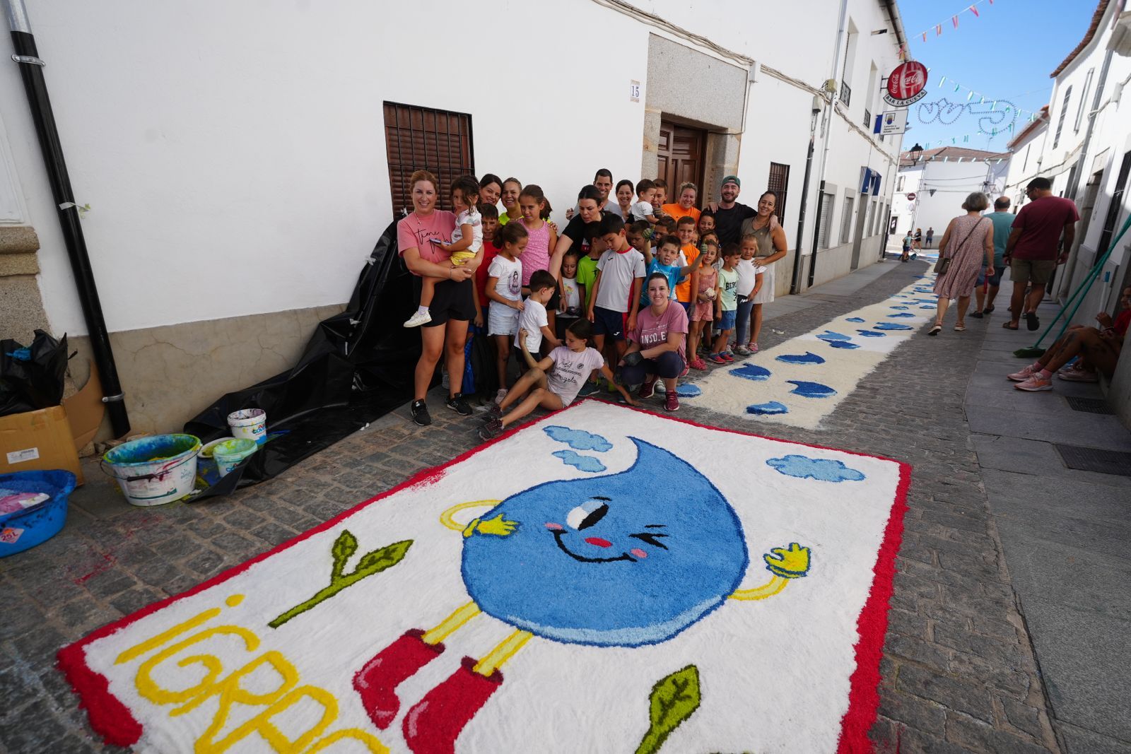 Alfombras de sal en Dos Torres