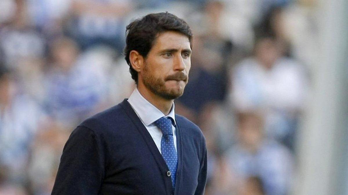 Víctor Sánchez del Amo fue suspendido como entrenador del Málaga