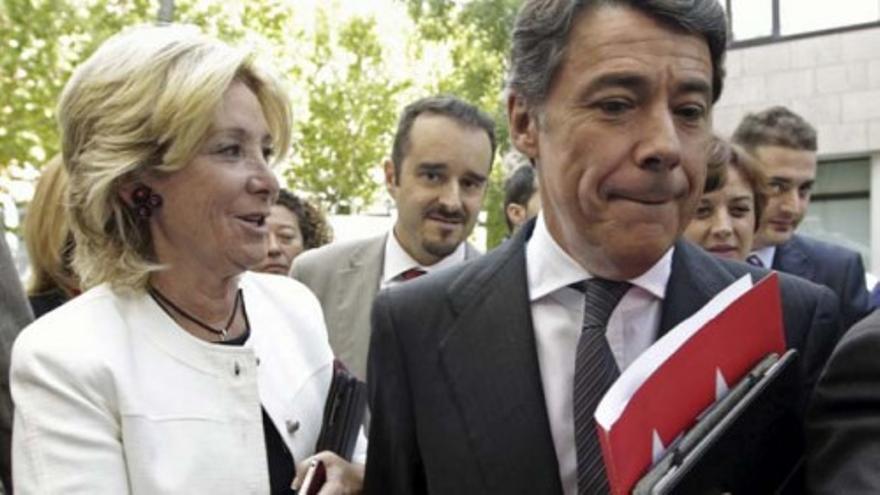 Ignacio González se emociona al loar a Esperanza Aguirre