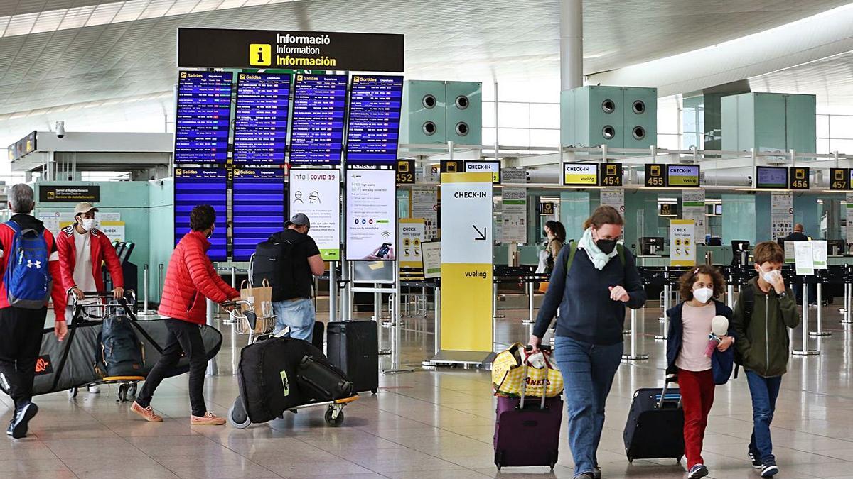 L’aeroport del Prat, en una imatge d’arxiu