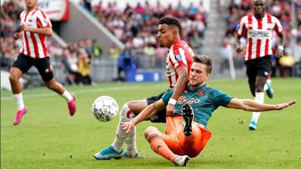 El PSV y el Ajax empataron en el gran duelo de la liga holandesa