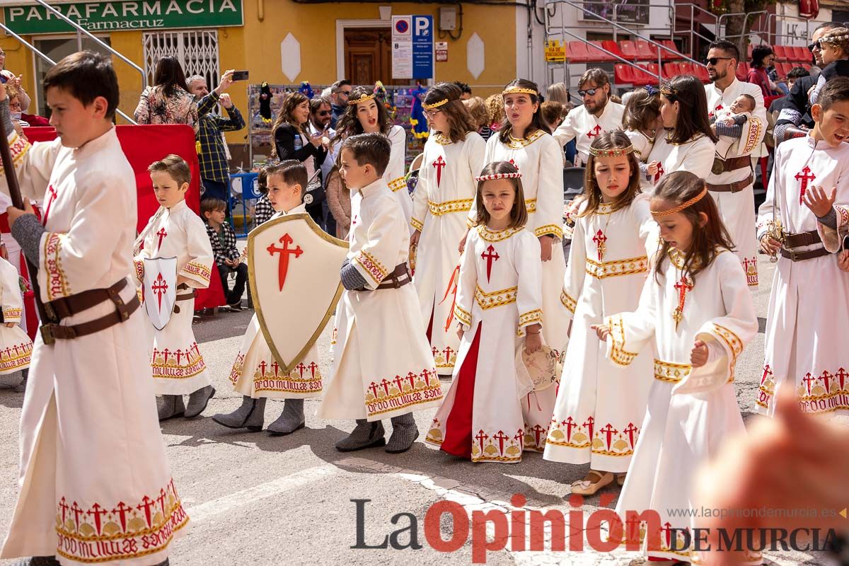 Desfile infantil en las Fiestas de Caravaca (Bando Cristiano)