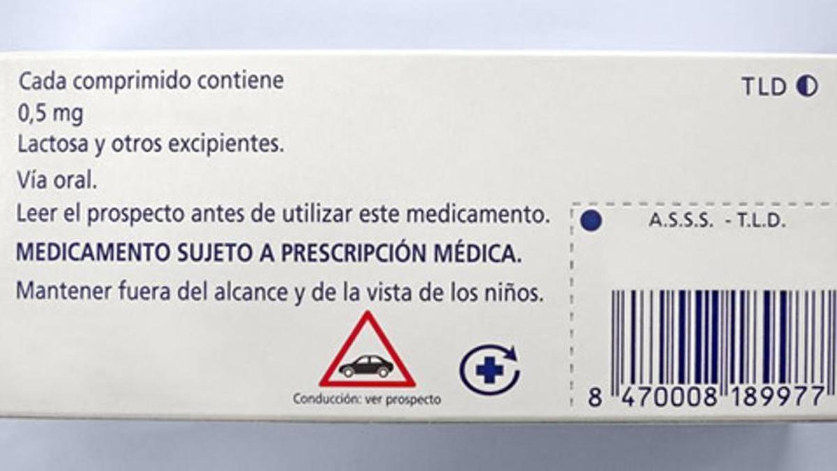 L'envàs i el prospecte del medicament ens indiquen els efectes adversos.