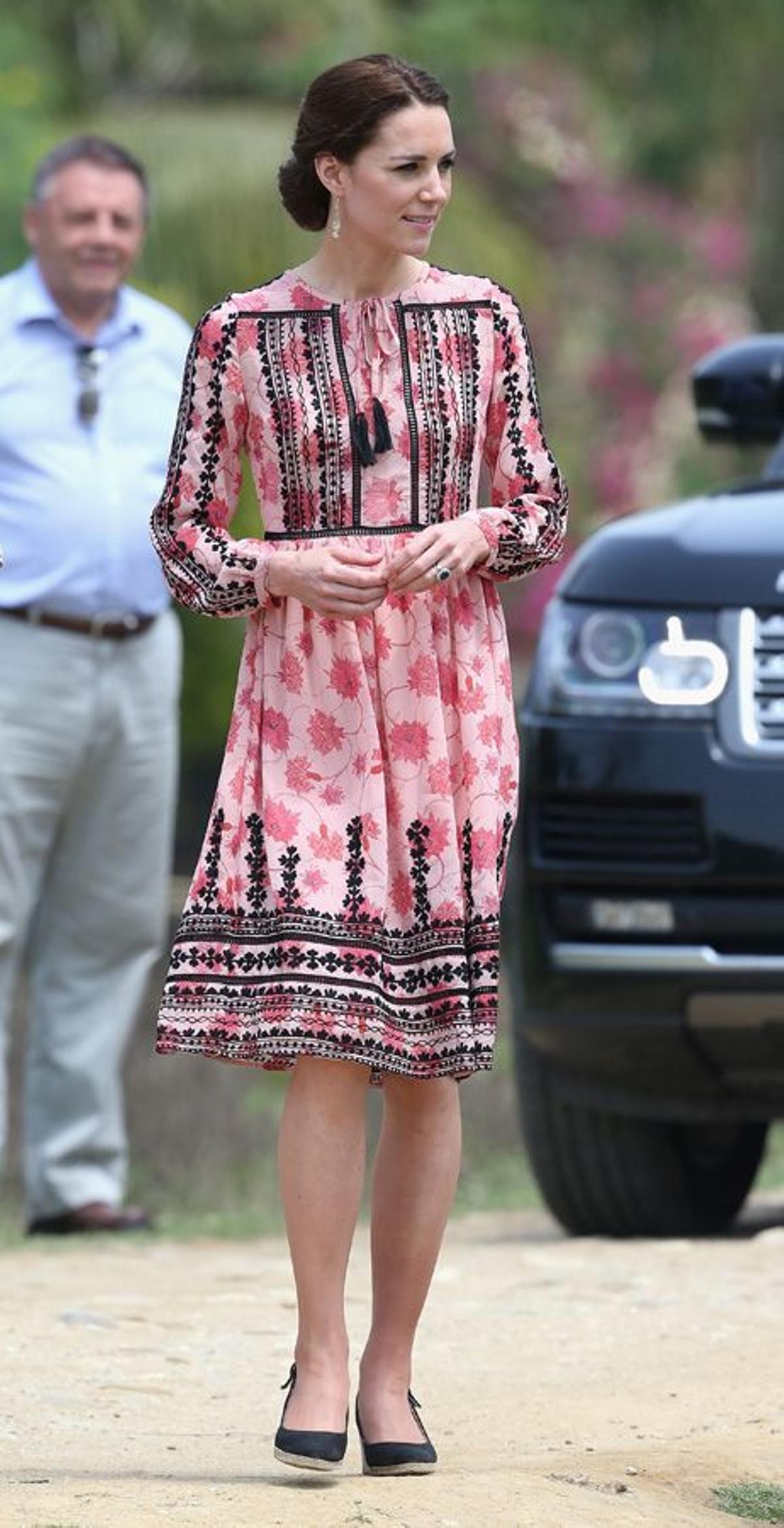 El vestido de Topshop de Kate Middleton en India