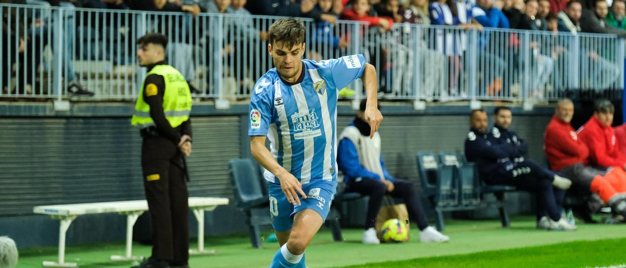 Aleix Febas es el jugador del Málaga CF que mayor interés despierta en Segunda.