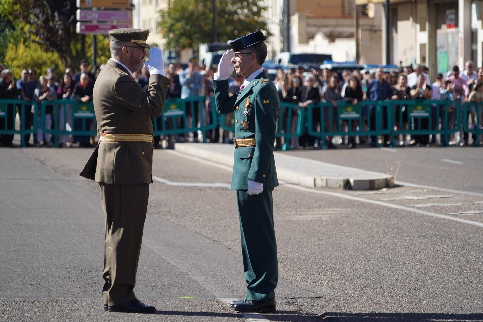 La Guardia Civil de Zamora honra a su patrona la Virgen del Pilar