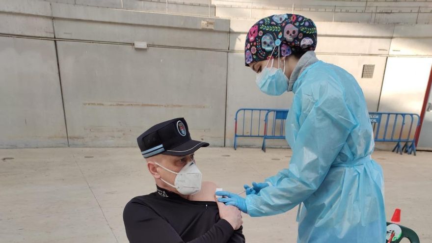El punto covid del Hospital Campo Arañuelo realiza pruebas masivas