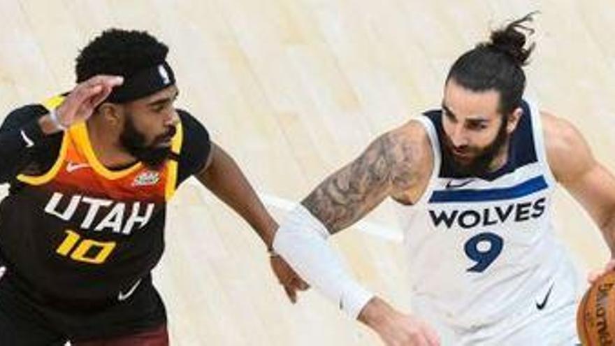 Notable aportación de Ricky Rubio en el triunfo ante sus ex