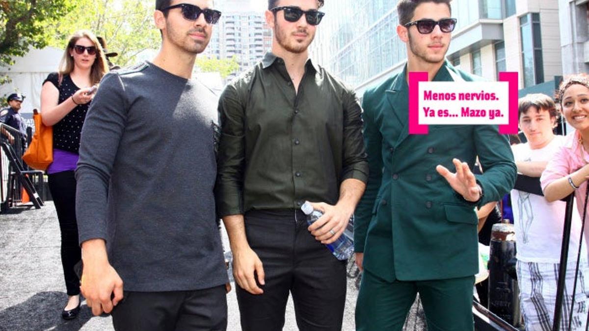 Los Jonas Brothers calman los nervios sobre su nueva canción