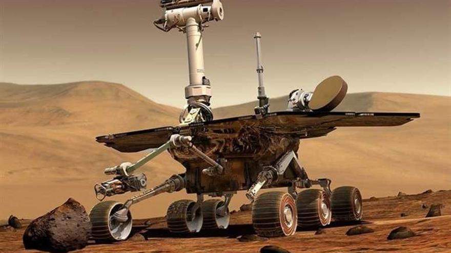 El robot explorador &quot;Opportunity&quot;