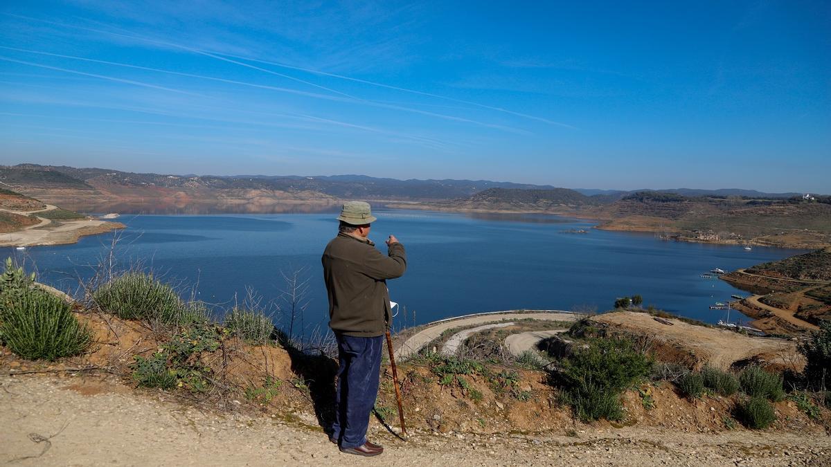 Embalse de La breña, en el término de Almodóvar del Río.