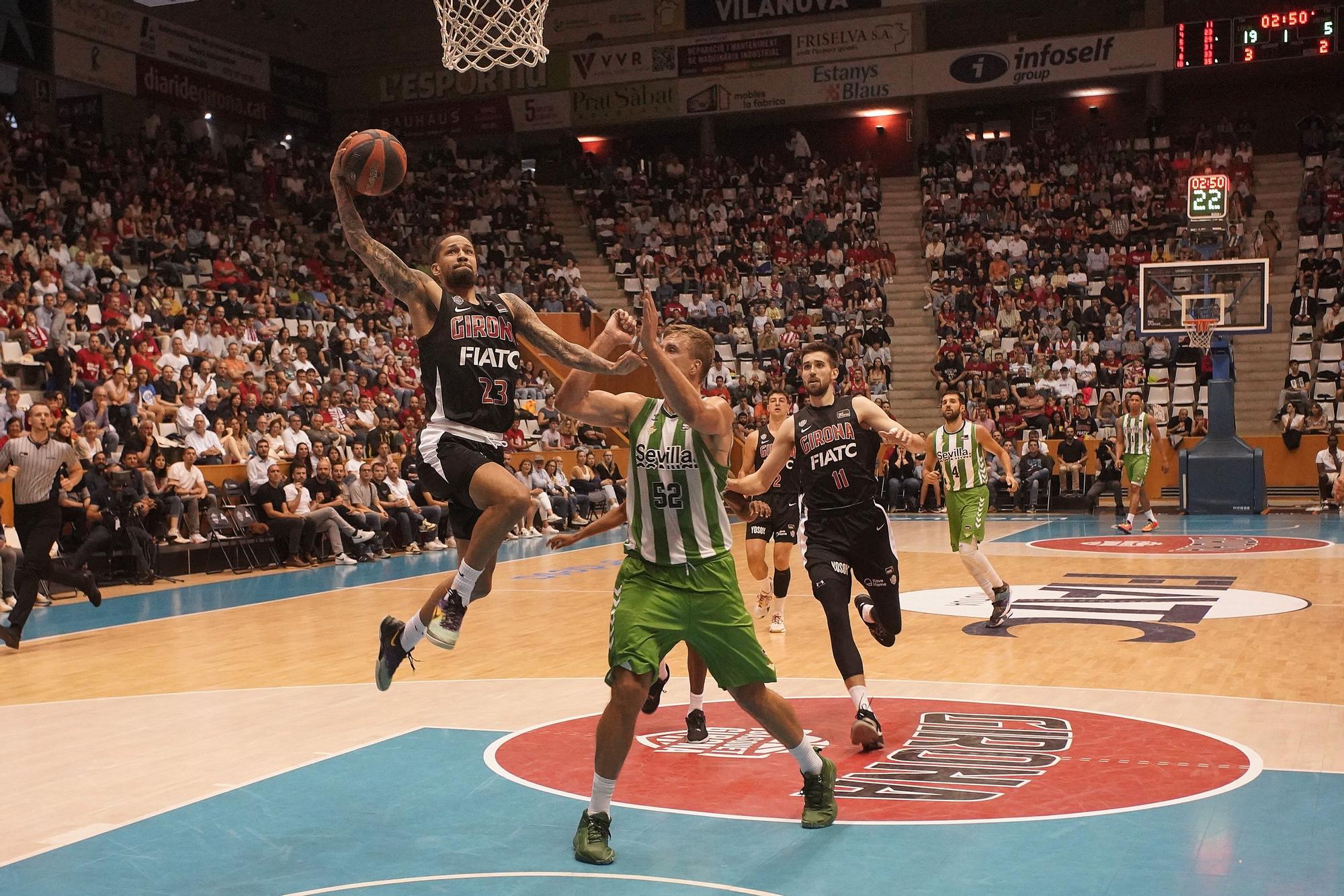 El Bàsquet Girona - Betis en imatges