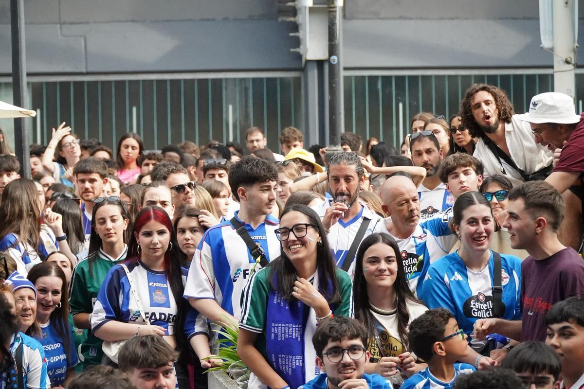Así se vive el Valladolid-Dépor en los bares de A Coruña