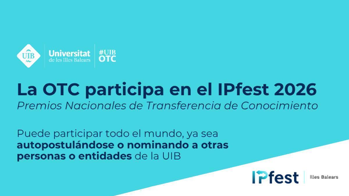 IPfest 2026 busca referentes en innovación aplicada en Balears