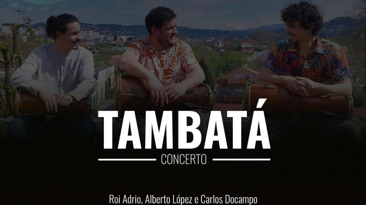 Tambatá actúa esta tarde en el PercusionFest del Festival Nas Ondas.