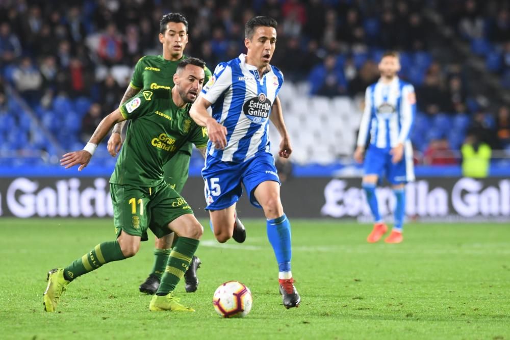 El Dépor cae ante Las Palmas en Riazor