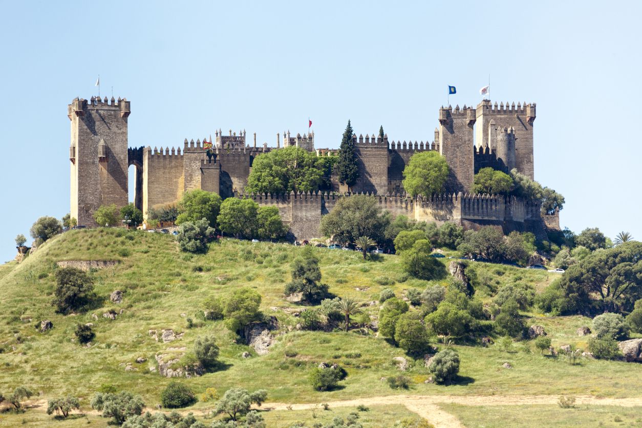 Así se ve el Castillo de Almodóvar del Rio.