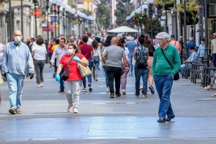 Primer sábado de la fase 1 en la capital