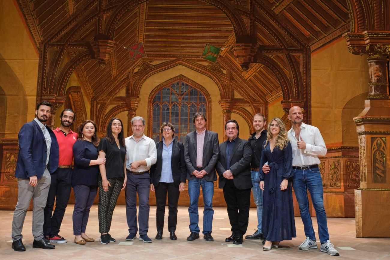 Presentación de la ópera 'Un ballo in maschera' en el Auditorio de Tenerife