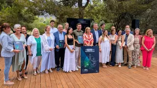 Una innovadora ‘app’ presentada en Orpesa guía el fondeo sin dañar la posidonia