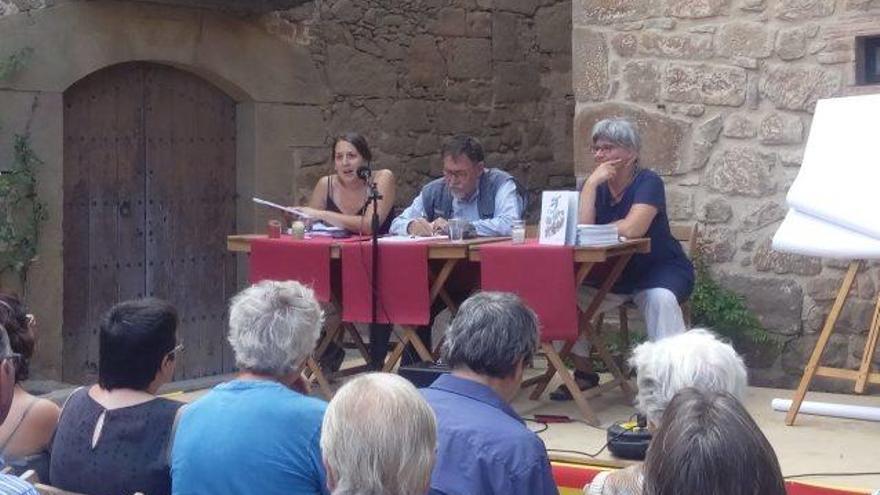 Presentació del llibre «El gaig al bosc», que es va fer ahir a la tarda