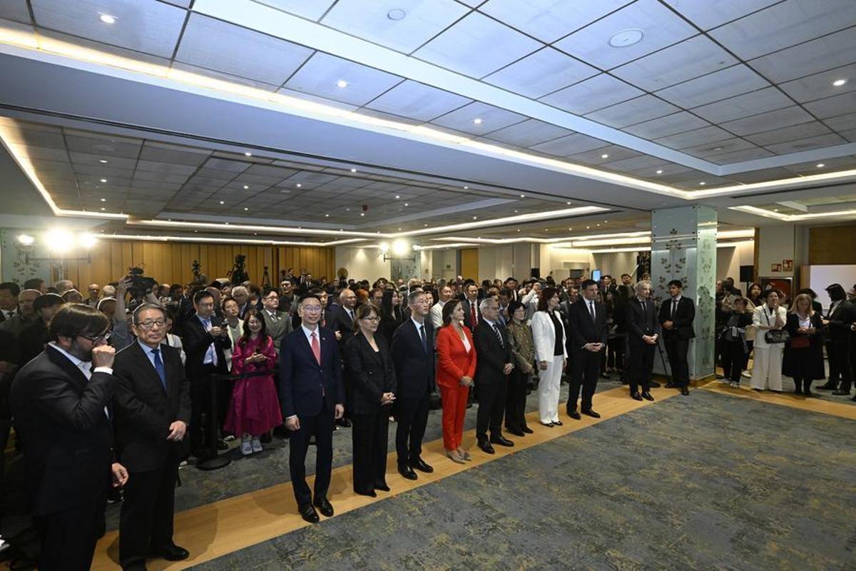 Recepción en Madrid organizada por el Gobierno de la RAE de Macao.