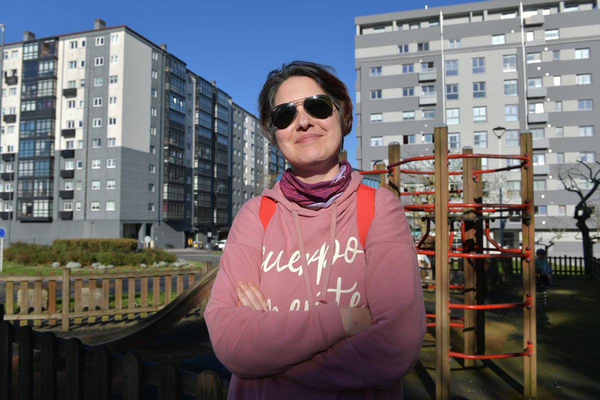 Eva González, vecina de Novo Mesoiro