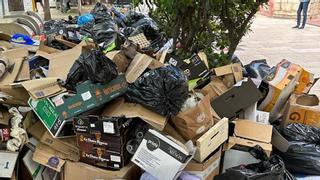 Figueres denuncia "sabotatges" a l'enllumenat i contenidors durant la vaga del servei d'escombraries