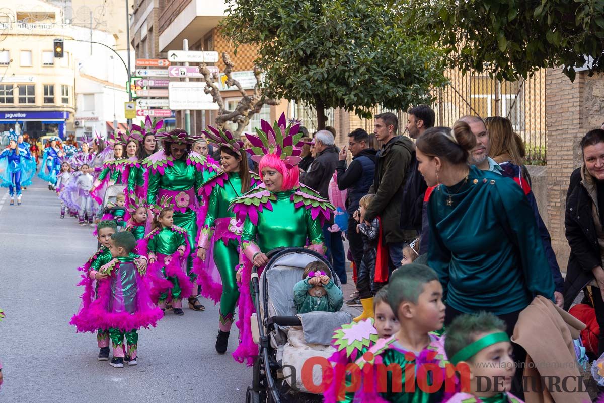 Los niños toman las calles de Cehegín en su desfile de Carnaval