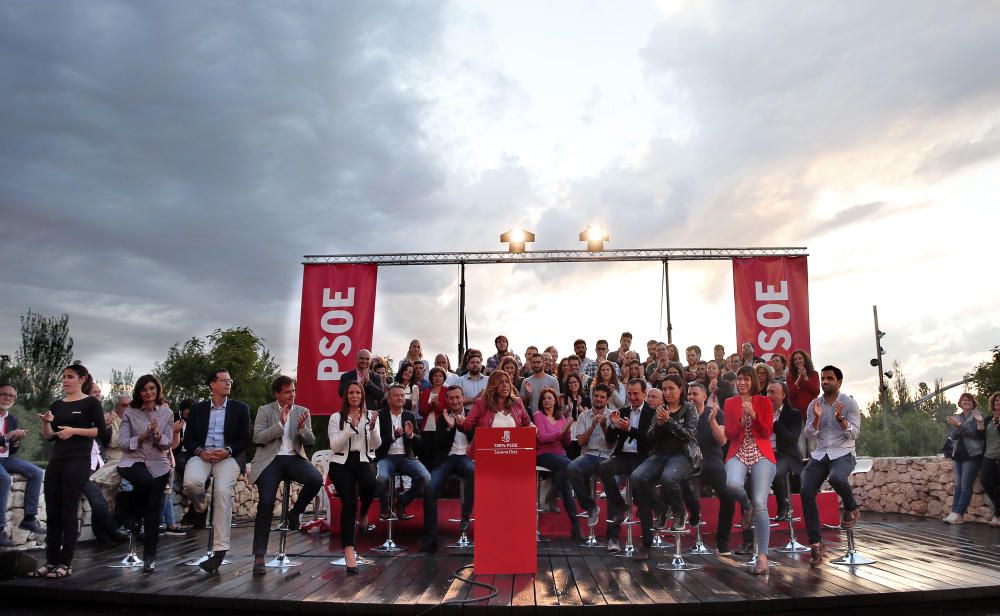 Mitin de Susana Díaz en València