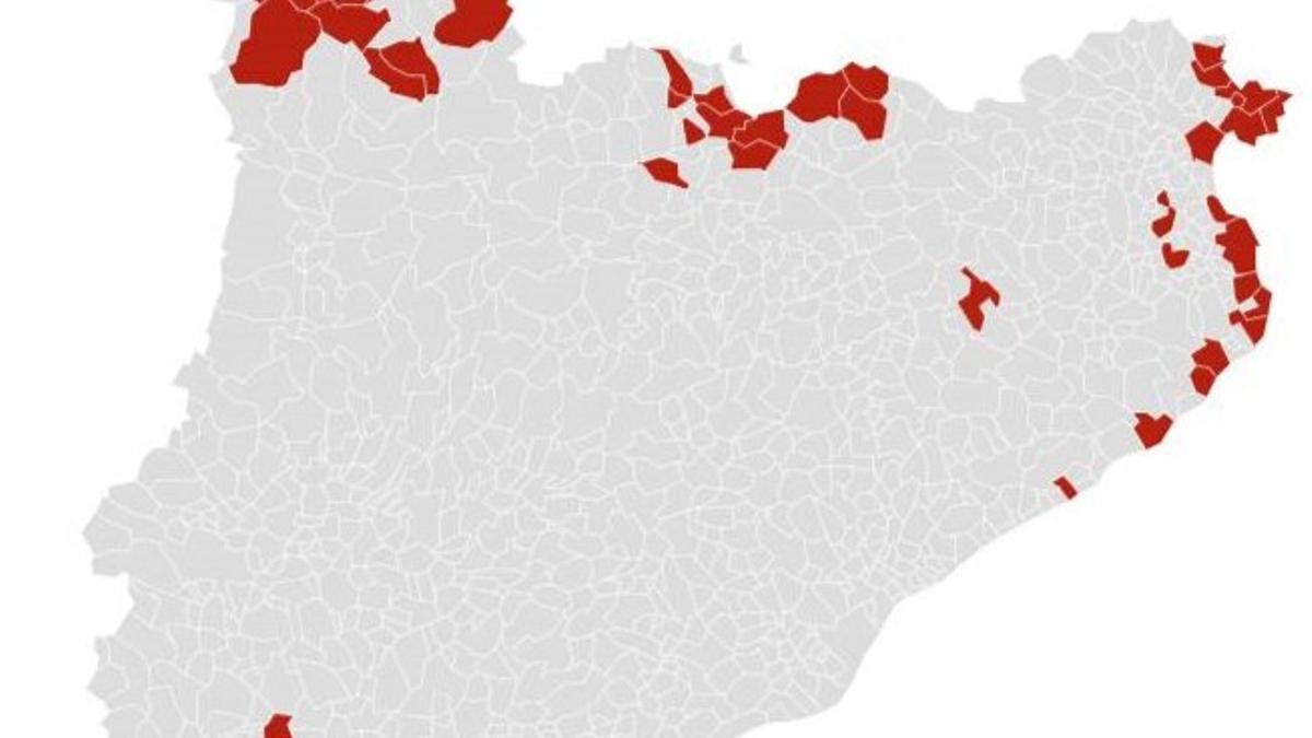 MAPA | Aquests són els 47 municipis de Catalunya que hauran de retallar 28.000 pisos turístics