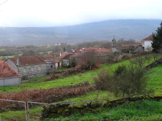 La parroquia de Tejones en el municipio de Baltar