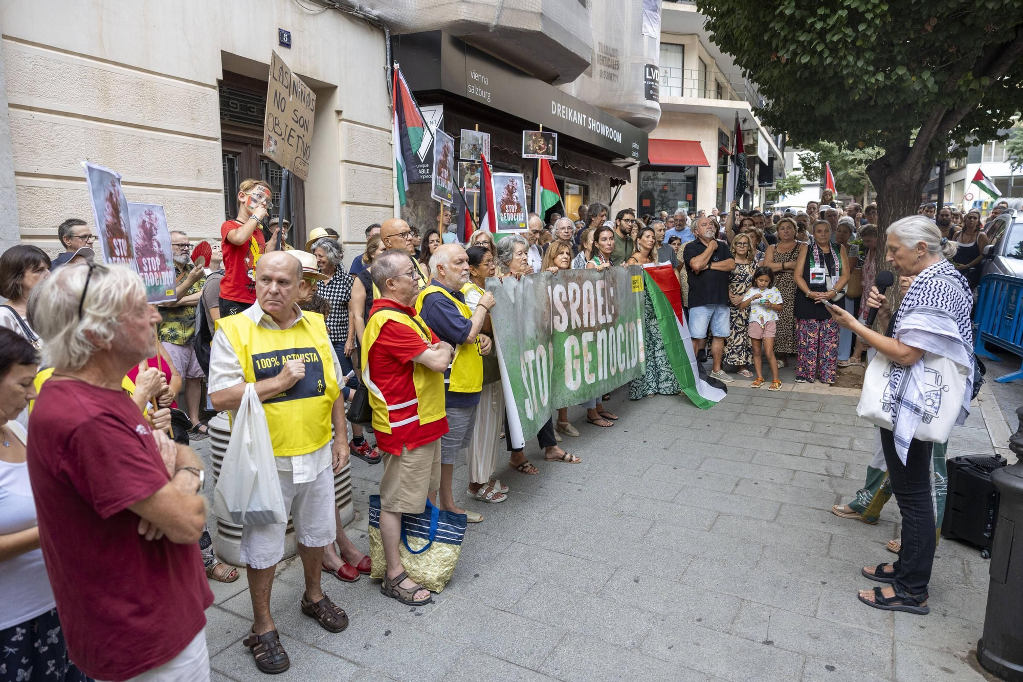 FOTOS | Clamor en Palma para exigir la protección de la flotilla hacia Gaza