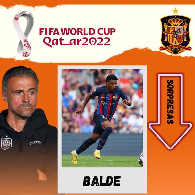 Balde podría ser la sorpresa en el lateral si sigue creciendo en el Barça