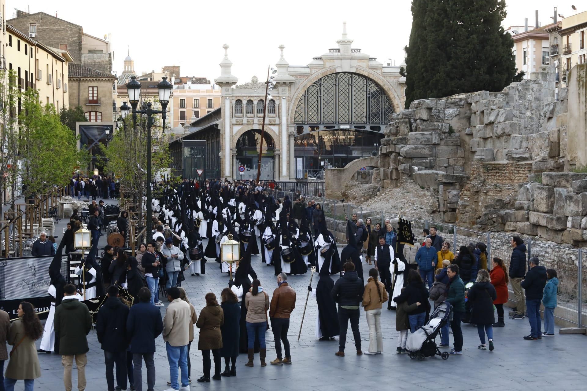 La procesión de Las Palmas de Zaragoza