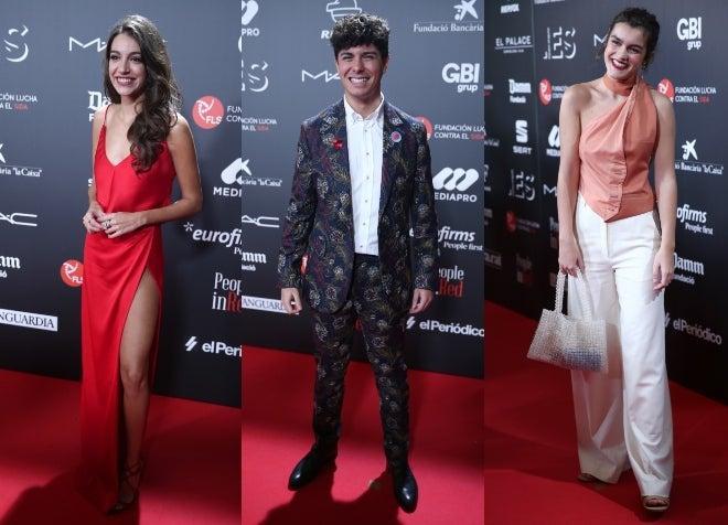 Extriunfitos en la gala 'People in Red'