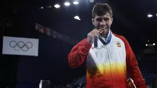 Garrigós logra la primera medalla para España y rompe con su bronce la maldición del judo