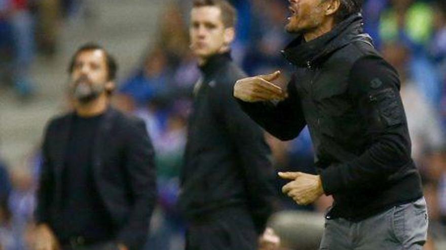 Luis Enrique: «no pots guanyar la segona si no has jugat amb caràcter la primera»