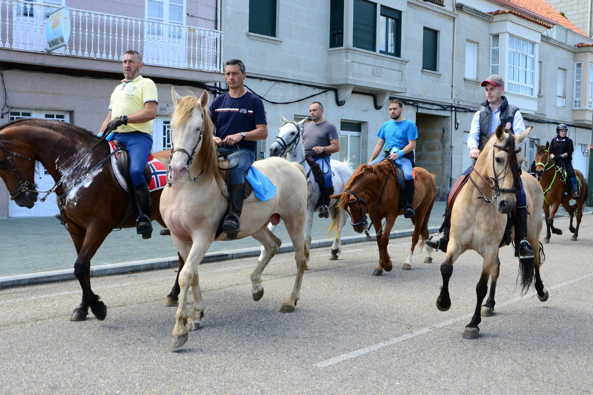 Más de 200 jinetes en la Xuntaza Cabalar de Moaña
